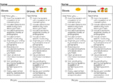 Bulletin Board -  Glows and Grows (Grades 3-5) 