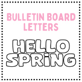 Bulletin Board- Hello Spring