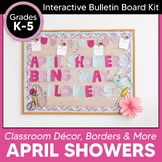 Bulletin Board Ideas | April Showers Spring Bulletin Board