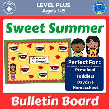 Preview of Bulletin Board Ideas For Summer Preschool