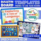 Speech Therapy Bulletin Boards | A Bulletin Board Bundle f