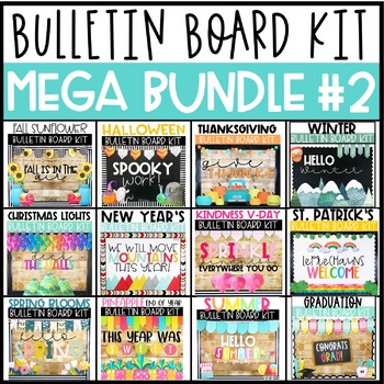 Preview of Bulletin Board Kit MEGA Bundle #2