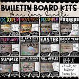 Monthly Bulletin Board Kits with Writing Activities (Year 