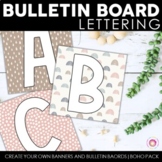 Bulletin Board Letter and Decor Pack | BOHO | BOHO Bulletin Board