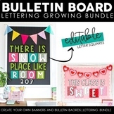 Bulletin Board Letter and Decor Pack BUNDLE | Classroom Dé