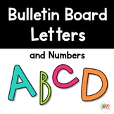 Bulletin Board Letter and Number Sets