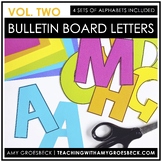 Bulletin Board Letter with AG Fonts: Vol. 2