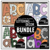 Bulletin Board Lettering and Classroom Decor Bundle - Holidays