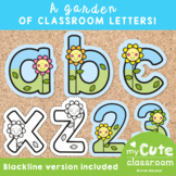 Bulletin Board Letters - A Garden of Classroom Letters