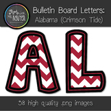 Bulletin Board Letters: Alabama - Crimson Tide (Classroom Decor)
