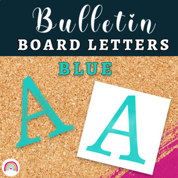 DIY Bulletin Board Letters 