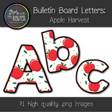 Bulletin Board Letters: Apple Harvest (Classroom Decor)