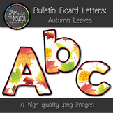 Bulletin Board Letters: Autumn Leaves (Classroom Decor)