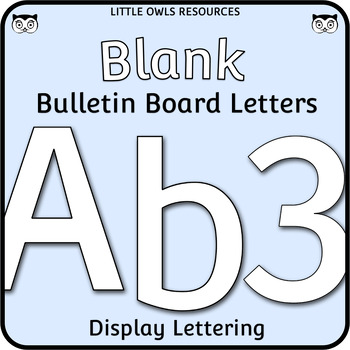 Bulletin board letter template