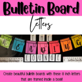 Bulletin Board Letters - Book Format - FREEBIE!