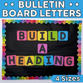 Bulletin Board Letters - Build Your Own Heading!