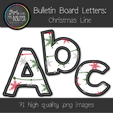 Bulletin Board Letters: Christmas Line (Classroom Decor)