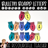 Bulletin Board Letters | Christmas and Holiday Lights