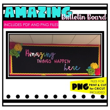 Bulletin Board Letters, Classroom Quote