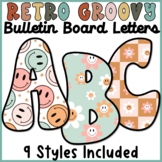 Bulletin Board Letters | Groovy Retro Classroom Decor Bull