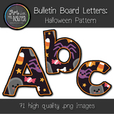 Bulletin Board Letters: Halloween Pattern (Classroom Decor)