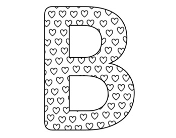 Bulletin Board Letters: Hearts by Math Puzzles | TpT