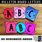 Bulletin Board Letters: KG Counting Stars ~ Easy Cut