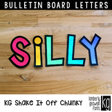 Bulletin Board Letters: KG Shake It Off
