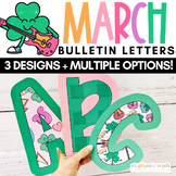 Bulletin Board Letters | March Bulletin Board Letters | St