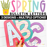 Bulletin Board Letters | Spring Bulletin Board Letters | B