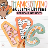 Bulletin Board Letters | Thanksgiving Bulletin Board Lette