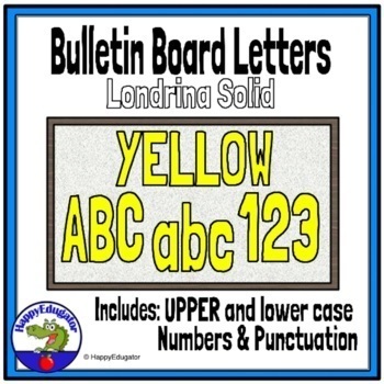 printable yellow letters teaching resources teachers pay teachers