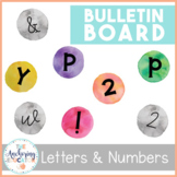 Bulletin Board Letters and Numbers