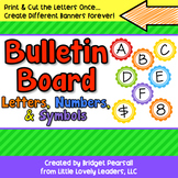 Bulletin Board Letters and Numbers Decoration