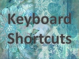 Bulletin Board MAC Keyboarding Shortcuts for Computer Labs