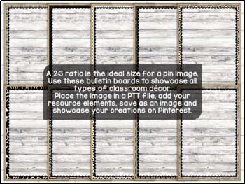 Bulletin Board Mockups | Craft Paper Background | Black and White Borders