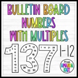 Bulletin Board Numbers (with multiples in them)