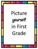 Printable Words.. Picture Yourself in First Grade