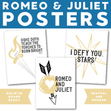 Bulletin Board Romeo and Juliet Posters: Quotes, Shakespea