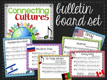 Preview of Bulletin Board Set {Connecting Cultures}