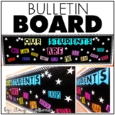 Back to School Bulletin Board Letter Set w/ Printable Lett