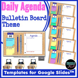 Bulletin Board & Sticky Notes Daily Agenda Template for Go