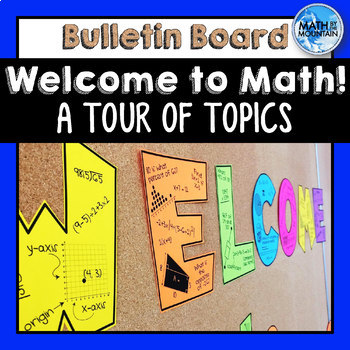 Preview of Bulletin Board | Welcome to Math Class