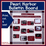 Bulletin Board for World War 2 - Pearl Harbor