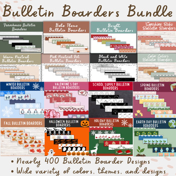 Preview of Mega Bulletin Boarders Bundle
