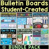 Bulletin Boards (Student Created Crafts & Writing Prompts) Bundle