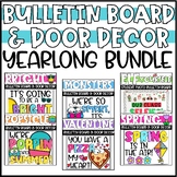 Bulletin Boards and Classroom Door Decor for the ENTIRE YEAR!