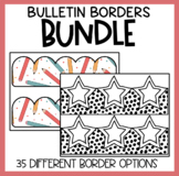 Printable Bulletin Board Border | Retro Bulletin Borders