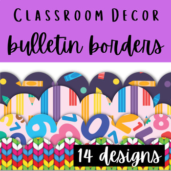 Bulletin Borders | Classroom Decor | Dollar Deals by Dollar Dealz