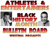 Bulletin board: Famous African American athletes and entertainers